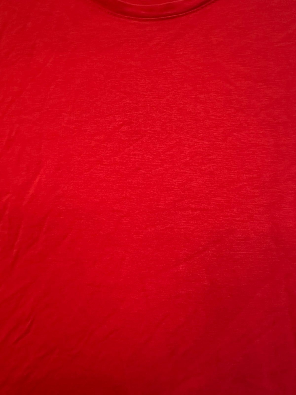 Old Navy - Red Scoop Neck Short Sleeve Tee - Picture 3 of 3